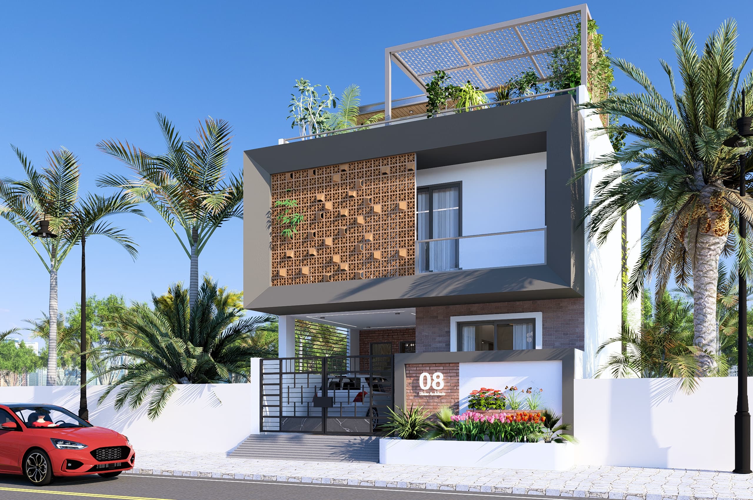 Contemporary Row House